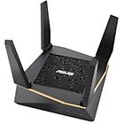 Asus router  ax6100 wi-fi 6 tri-band wired inter-router connections 90ig04p0-mo3020
