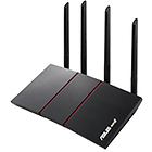 Asus router  rt-ax55 wifi 6 ax1800 dual-band mesh,1024 qam, adaptive qos 90ig06c0-bo3100