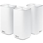 Asus wireless range extender zenwifi ac mini (cd6) impianto wi-fi 3 pezzi bianco cd6/eu/13-3pk