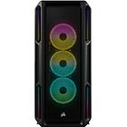 Corsair case gaming icue 5000t rgb mid tower atx esteso cc-9011230-ww