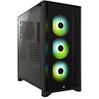 Corsair case gaming icue 4000x rgb tower atx cc-9011204-ww