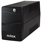 Nilox gruppo di continuità premium line interactive ups 420 watt 600 va nxgcli6001x5v2