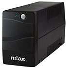 Nilox gruppo di continuità premium line interactive ups 840 watt 1200 va nxgcli12001x7v2