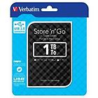 Verbatim hard disk esterno store 'n' go portable hdd 1 tb usb 3.0 53194