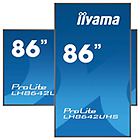 Iiyama monitor lfd prolite 86'' classe (85.6'' visualizzabile) display lcd retroilluminato a led lh8