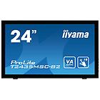 Iiyama monitor led prolite monitor a led full hd (1080p) 24'' t2435msc-b2