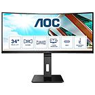 Aoc monitor led pro-line p2 series monitor a led curvato 34'' cu34p2c