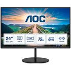 Aoc monitor led monitor a led qhd 24'' q24v4ea