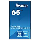 Iiyama monitor lfd prolite 65'' classe (64.5'' visualizzabile) display lcd retroilluminato a led lh6