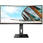 Aoc monitor led monitor a led curvato 34'' cu34p2a