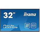 Iiyama monitor lfd prolite 32'' classe (31.5'' visualizzabile) display lcd retroilluminato a led le3