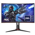 Aoc monitor led gaming monitor a led curvato full hd (1080p) 27'' c27g2zu/bk