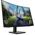 Hp monitor led curvo x32c fhd gaming 31.5'' 165hz regolabile in altezza 33k31aa