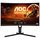 Aoc monitor led gaming monitor a led curvato full hd (1080p) 27'' c27g3u/bk