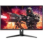 Aoc monitor led gaming monitor a led 4k 28'' u28g2ae/bk