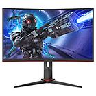 Aoc monitor led gaming monitor a led curvato full hd (1080p) 32'' c32g2ze/bk