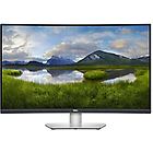 Dell Technologies monitor led dell s3221qs monitor a led curvato 4k 32'' dell-s3221qs