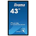 Iiyama monitor lfd prolite 43'' classe (42.5'' visualizzabile) display lcd retroilluminato a led tf4