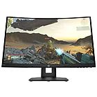 Hp monitor led x24c gaming monitor monitor lcd curvato full hd (1080p) 9fm22aa#abb