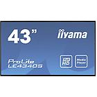 Iiyama monitor lfd prolite 43'' display lcd retroilluminato a led le4340s-b3