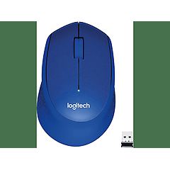 Logitech M330 Silent Plus Azzurro