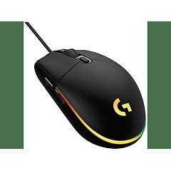 Logitech mouse g203 lightsync black