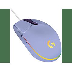 Logitech mouse gaming gaming mouse g203 lightsync mouse usb lilla 910-005853
