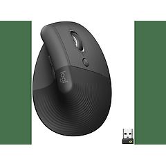 Logitech mouse lift vertical ergonomic mouse mouse verticale bluetooth, 2.4 ghz 910-006473