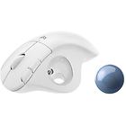 Logitech Mouse Ergo M575 Trackball 2.4 Ghz, Bluetooth 5.0 Le Bianco Spento 910-005870