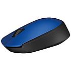 Logitech mouse m171 mouse 2.4 ghz nero, blu 910-004640
