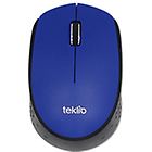 Teklio mouse mwz8177-b mouse ambidestro 2.4 ghz nero, blu mwz8177b