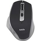 Teklio mouse mouse 2.4 ghz grigio, nero mwz8086