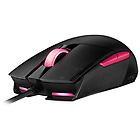 Asus mouse rog strix impact ii electro punk mouse usb nero, rosa 90mp01u0-bmua00