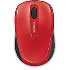 Microsoft Mouse Wireless Mobile Mouse 3500 Rosso Fiamma