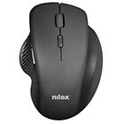 Nilox mouse ergonomico wireless nero nxmowi3001