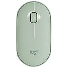 Logitech mouse pebble m350 mouse bluetooth, 2.4 ghz eucalipto 910-005720