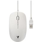 V7 mouse mouse usb bianco mu200gs-wht