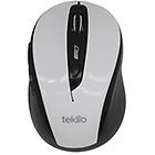 Teklio mouse mwz8187-w mouse ambidestro 2.4 ghz nero, bianco mwz8187w