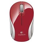 Logitech mouse m187 mouse 2.4 ghz rosso 910-002732