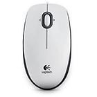 Logitech mouse b100 mouse usb bianco 910-003360