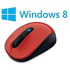 Microsoft Mouse Sculpt Mobile Mouse Mouse 2.4 Ghz Rosso Fiamma 43u-00026