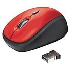 Trust Mouse Wireless Mouse Yvi Mouse 2.4 Ghz Rosso 19522