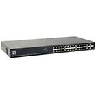 Digital Data switch levelone switch 26 porte intelligente montabile su rack gep-2651