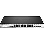 Dlink switch dgs 1210-28mp switch 28 porte gestito montabile su rack dgs-1210-28mp