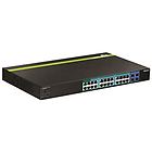 Trendnet switch tpe 28-port gigabit web smart poe+ switch switch 28 porte tpe-2840ws