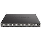 Dlink switch dgs 2000-52mp switch 52 porte gestito montabile su rack dgs-2000-52mp