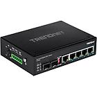 Trendnet switch switch 6 porte unmanaged ti-pg62