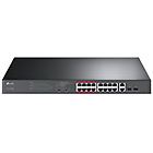 Tplink switch switch 16 porte unmanaged montabile su rack tl-sl1218mp