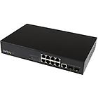 Startech switch startech.com switch 10 porte gestito montabile su rack ies101002sfp