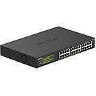 Netgear switch gs324p switch 24 porte unmanaged montabile su rack gs324p-100eus